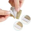 imageAccmor 50pcs Napkin Rings Gold Napkin Rings Buckles for Table Decorations Wedding DinnerParty DIY DecorationGold