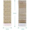 imageAccmor 50pcs Napkin Rings Gold Napkin Rings Buckles for Table Decorations Wedding DinnerParty DIY DecorationGold