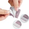 imageAccmor 50pcs Napkin Rings Gold Napkin Rings Buckles for Table Decorations Wedding DinnerParty DIY DecorationPink