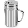 imageAccmor 5oz Salt and Pepper Shakers with Adjustable Pour Holes Stainless Steel Dredge Shaker Seasoning Spice Shakers for Salt Pepper Cinnamon Sugar FlourLarge13 oz