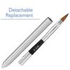 imageAccmor 6pcs Nail Art Brush for Acrylic Powder Metal Handle Acrylic Nail Art Design Brush Nail Art Brushes Detachable Set