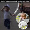 imageAccmor Anti Lost Wrist Link with Induction Lock 2 Pack Upgraded Toddler Leash Reflective Kids Wrist Leash for Baby Child Walking Wristband with Magnetic Unlock Design for Boys ampamp Girls 65ftBlack  Dark Blue