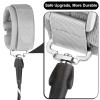 imageAccmor Anti Lost Wrist Link with Induction Lock 2 Pack Upgraded Toddler Leash Reflective Kids Wrist Leash for Baby Child Walking Wristband with Magnetic Unlock Design for Boys ampamp Girls 65ftBlack