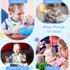 imageAccmor Baby Bibs Waterproof Baby Toddler Apron Bib Short Sleeved Bibs for Baby Boys Girls5pcslion  Dinosaur  Fish  Pear  Lemon 