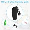 imageAccmor Baby Bottle Cooler Tote Bags Insulated Breastmilk Cooler Bag Nursing Bottle Warmer Bag for Nursing Mom Daycare TravelBlack