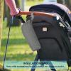 imageAccmor Baby Bottle Cooler Tote Bags Insulated Breastmilk Cooler Bag Nursing Bottle Warmer Bag for Nursing Mom Daycare TravelGrey