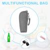 imageAccmor Baby Bottle Cooler Tote Bags Insulated Breastmilk Cooler Bag Nursing Bottle Warmer Bag for Nursing Mom Daycare TravelGreyGrey