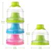 imageAccmor Baby Formula Dispenser NonSpill Stackable Formula Dispenser On The Go Baby ampamp Kids Snack Containers Formula Container for Travel BPA Free1 pack