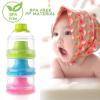imageAccmor Baby Formula Dispenser NonSpill Stackable Formula Dispenser On The Go Baby ampamp Kids Snack Containers Formula Container for Travel BPA Free1 pack