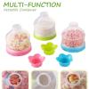 imageAccmor Baby Formula Dispenser NonSpill Stackable Formula Dispenser On The Go Baby ampamp Kids Snack Containers Formula Container for Travel BPA Free1 pack