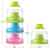 imageAccmor Baby Formula Dispenser NonSpill Stackable Formula Dispenser On The Go Baby ampamp Kids Snack Containers Formula Container for Travel BPA Free2 pack