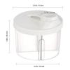 imageAccmor Baby Formula Dispenser On The Go NonSpill Rotating FourCompartment Formula Container to Go Milk Powder Kids Snack Container for Infant Toddler Travel Outdoor BlueWhite