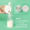 imageAccmor Baby Formula Dispenser On The Go NonSpill Rotating FourCompartment Formula Container to Go Milk Powder Kids Snack Container for Infant Toddler Travel Outdoor BlueWhite