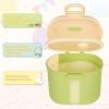 imageAccmor Baby Formula Dispenser On The Go Portable Milk Powder Formula Dispenser with ScoopFormula Containers for Travel Hold 85oz240g Formula PinkGreen