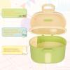 imageAccmor Baby Formula Dispenser On The Go Portable Milk Powder Formula Dispenser with ScoopFormula Containers for Travel Hold 85oz240g Formula PinkGreen