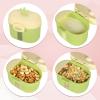 imageAccmor Baby Formula Dispenser On The Go Portable Milk Powder Formula Dispenser with ScoopFormula Containers for Travel Hold 85oz240g Formula PinkGreen