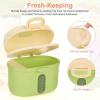 imageAccmor Baby Formula Dispenser On The Go Portable Milk Powder Formula Dispenser with ScoopFormula Containers for Travel Hold 85oz240g Formula PinkGreen