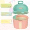 imageAccmor Baby Formula Dispenser On The Go Portable Milk Powder Formula Dispenser with ScoopFormula Containers for Travel Hold 85oz240g Formula PinkPink