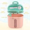imageAccmor Baby Formula Dispenser On The Go Portable Milk Powder Formula Dispenser with ScoopFormula Containers for Travel Hold 85oz240g Formula PinkPink