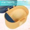 imageAccmor Baby Formula Dispenser On The Go Portable Milk Powder Formula Dispenser with ScoopFormula Containers for Travel Hold 85oz240g Formula PinkYellow