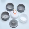 imageAccmor Baby Formula Dispenser On The Go Stackable Travel Formula Container NonSpill Milk Powder Baby Kids Snack Storage Container BPA Free 2 PacksGrey
