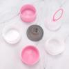 imageAccmor Baby Formula Dispenser On The Go Stackable Travel Formula Container NonSpill Milk Powder Baby Kids Snack Storage Container BPA Free 2 PacksLight Pink