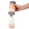 imageAccmor Baby Formula Dispenser On The Go Stackable Travel Formula Container NonSpill Milk Powder Baby Kids Snack Storage Container BPA Free 2 PacksPink  Grey