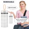imageAccmor Baby Formula Dispenser On The Go Stackable Travel Formula Container NonSpill Milk Powder Baby Kids Snack Storage Container BPA Free 2 PacksTransparent