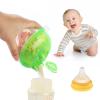 imageAccmor Baby Formula Dispenser for OnTheGo Feedings ThreeCompartment NonSpill Formula Container to Go Snack Milk Powder Dispenser for Traveling with Infant Toddler BlueGreen