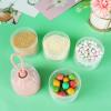 imageAccmor Baby Milk Powder Formula Dispenser 4 Layers Stackable Formula Container for Travel NonSpill Snacks Formula Storage Container On The Go BPA Free