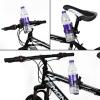 imageAccmor Bike Water Bottle Holders No Screws Universal Bike Cup Holder 360 Degree Rotatable Bike Water Bottle Cage Water Bottle Holders for Kids Bike Adult Bike RedBlack