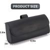imageAccmor Bling Sunglasses Holder for Car Sun Visor Sparkling Auto Glasses Clip Case Eyeglasses Protective Box PU Leather Car Sunglass Storage Organizer for Truck SUV RV Black CrystalBlack