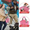 imageAccmor Breastmilk Cooler Bag Baby Bottle Cooler Bags Insulated Tote Bags On The Go Fits 4 Large 8oz Bottles for Nursing Mom Daycare TravelAll Pink