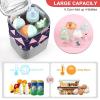 imageAccmor Breastmilk Cooler Bag Baby Bottle Cooler Bags Insulated Tote Bags On The Go Fits 4 Large 8oz Bottles for Nursing Mom Daycare TravelPink triangle