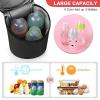 imageAccmor Breastmilk Cooler Bag Insulated Baby Bottle Cooler Tote Bags for Nursing Mom DaycareBlack