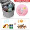 imageAccmor Breastmilk Cooler Bag Insulated Baby Bottle Cooler Tote Bags for Nursing Mom DaycareGrey