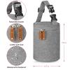 imageAccmor Breastmilk Cooler Bag Insulated Baby Bottle Cooler Tote Bags for Nursing Mom DaycareGrey