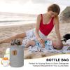 imageAccmor Breastmilk Cooler Bag Insulated Baby Bottle Cooler Tote Bags for Nursing Mom DaycareGrey