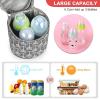 imageAccmor Breastmilk Cooler Bag Insulated Baby Bottle Cooler Tote Bags for Nursing Mom DaycareGrey Arrow