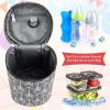 imageAccmor Breastmilk Cooler Bag Insulated Baby Bottle Cooler Tote Bags for Nursing Mom DaycareGrey Arrow