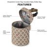 imageAccmor Breastmilk Cooler Bag Insulated Baby Bottle Cooler Tote Bags for Nursing Mom DaycareKhaki Geometry