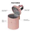 imageAccmor Breastmilk Cooler Bag Insulated Baby Bottle Cooler Tote Bags for Nursing Mom DaycarePink