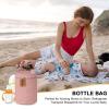 imageAccmor Breastmilk Cooler Bag Insulated Baby Bottle Cooler Tote Bags for Nursing Mom DaycarePink