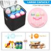 imageAccmor Breastmilk Cooler Bag with Ice Pack Baby Bottle Cooler Bags Insulated Bottle Cooler Tote Bags On The Go Fits 6 Large 9oz Bottles for Nursing Mom Daycare Travel BlackFits 6 Bottles Up to 9 Ounce