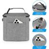 imageAccmor Breastmilk Cooler Bag with Ice Pack Baby Bottle Cooler Bags Insulated Bottle Cooler Tote Bags On The Go Fits 6 Large 9oz Bottles for Nursing Mom Daycare Travel BlackFits 6 Bottles Up to 9 Ounce