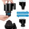 imageAccmor Car Cup Holder Expander Adapter with Adjustable Base 2in1 Car Cup Holder Expander with Phone Holder Car Cup Organizer Compatible with Yeti Ramblers Hydro Flasks Nalgenes Bottles