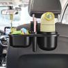 imageAccmor Car Headrest Backseat Organizer with Cup Holder 3 in 1 Universal Backseat Car Organizer Tray Hold Bottles Phone Snacks Trash NonSlip Grip Clip Car Seat Organizer Tray for Kids Adults3 in 1