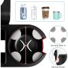 imageAccmor Car Headrest Backseat Organizer with Cup Holder 3 in 1 Universal Backseat Car Organizer Tray Hold Bottles Phone Snacks Trash NonSlip Grip Clip Car Seat Organizer Tray for Kids Adults3 in 1