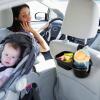 imageAccmor Car Headrest Backseat Organizer with Cup Holder 3 in 1 Universal Backseat Car Organizer Tray Hold Bottles Phone Snacks Trash NonSlip Grip Clip Car Seat Organizer Tray for Kids Adults2 in 1