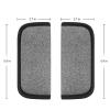 imageAccmor Car Seat Strap Covers for Baby Kids Car Seat Strap Covers Shoulder Pads Soft Seat Belt Covers for All Car Seats Pushchair StrollerGrey